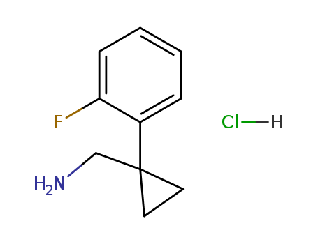 CyclopropaneMethanaMine, 1-(2-fluorophenyl)-, hydrochloride