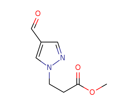 methyl 3-(4-formyl-1H-pyrazol-1-yl)propanoate(SALTDATA: FREE)