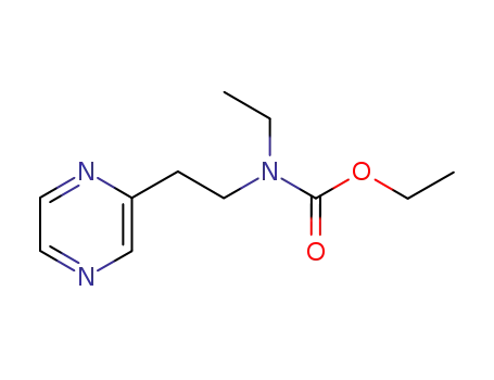 2-(2-(N-carboethoxyethyl)amino ethyl)pyrazine