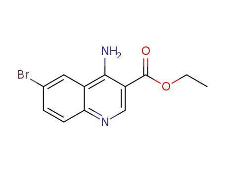 4-Amino-6-bromoquinoline-3-carboxylic acid ethyl ester