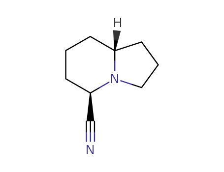 5-Indolizinecarbonitrile,octahydro-,cis-(9CI)