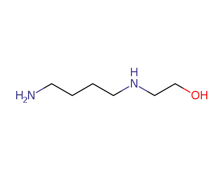 Molecular Structure of 23563-86-2 (N-(2-Hydroxyethyl)-1,4-butanediamine)