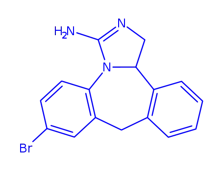 Molecular Structure of 1217052-16-8 (7-Bromo Epinastine)