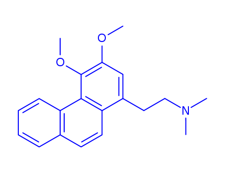 1-Phenanthreneethanamine,3,4-dimethoxy-N,N-dimethyl-