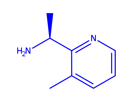 Molecular Structure of 780803-63-6 (1-(3-METHYL-2-PYRIDINYL)ETHANAMINE)
