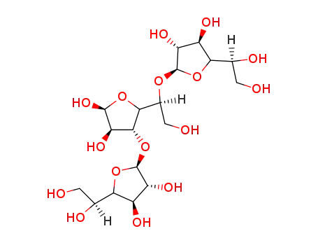 Molecular Structure of 129728-10-5 (O-beta-D-Galactofuranosyl-(1-3)-O-(beta-D-galactofuranosyl-(1-5))-alph a-D-galactofuranose)