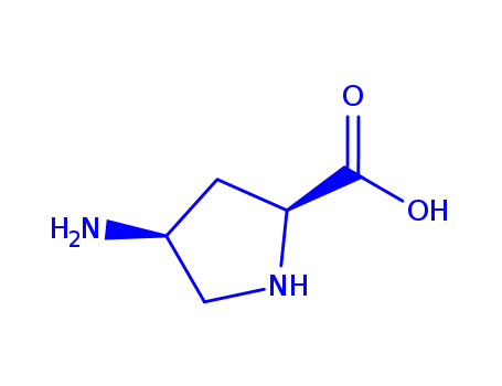 Molecular Structure of 16257-83-3 (L-Proline, 4-amino-, cis- (9CI))
