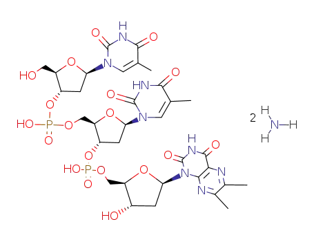 C<sub>33</sub>H<sub>42</sub>N<sub>8</sub>O<sub>19</sub>P<sub>2</sub>*2H<sub>3</sub>N