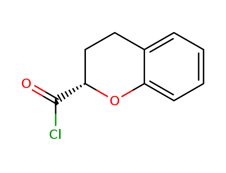 2H-1-BENZOPYRAN-2-CARBONYL CHLORIDE,3,4-DIHYDRO-,(2S)-