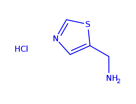 Molecular Structure of 131052-46-5 (C-THIAZOL-4-YL-METHYLAMINE HYDROCHLORIDE)