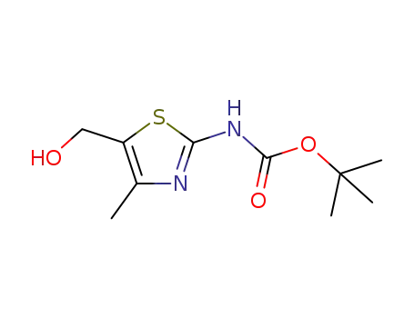 tert-butyl 5-(hydroxymethyl)-4-methylthiazol-2-ylcarbamate