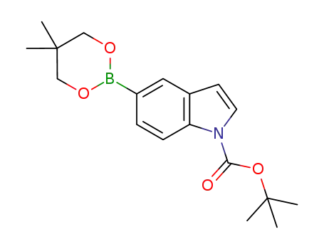 N-Boc-indole-5-boronic acid neopentylglycol ester