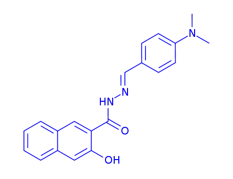 N'-[4-(dimethylamino)benzylidene]-3-hydroxy-2-naphthohydrazide