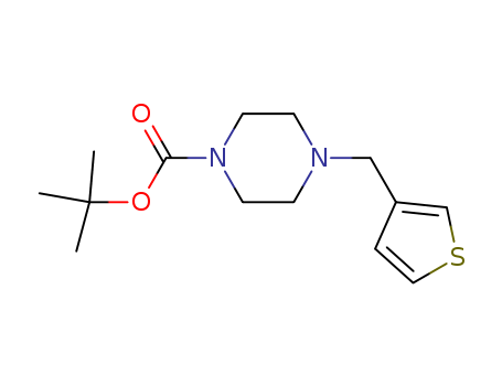 tert-Butyl 4-(thiophen-3-ylmethyl)piperazine-1-carboxylate