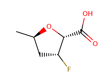 2-FURANCARBOXYLIC ACID 3-FLUOROTETRAHYDRO-5-METHYL-,[2R-(2A,3SS,5A)]-