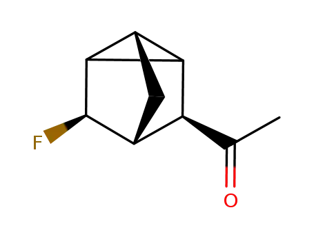 Ethanone, 1-(5-fluorotricyclo[2.2.1.02,6]hept-3-yl)-, stereoisomer (9CI)