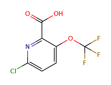 6-Chloro-3-(trifluoromethoxy)picolinic acid