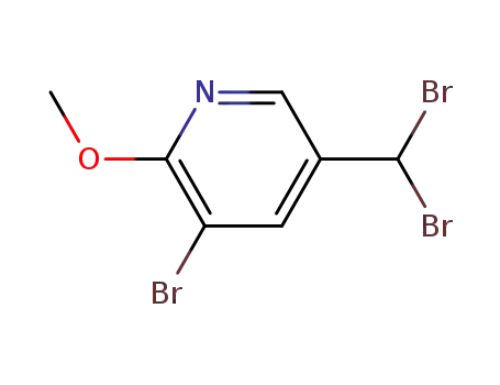 3-bromo-5-dibromomethyl-2-methoxy-pyridine