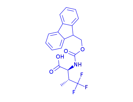 (2S,3R)-2-((((9H-fluoren-9-yl)methoxy)carbonyl)amino)-4,4,4-trifluoro-3-methylbutanoic acid
