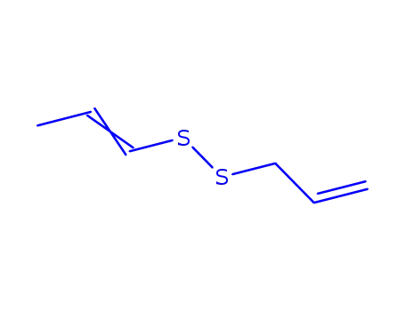 Molecular Structure of 33368-82-0 (Disulfide, 1-propenyl 2-propenyl)