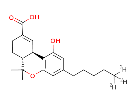 6H-Dibenzo[b,d]pyran-9-carboxylicacid, 6a,7,8,10a-tetrahydro-1-hydroxy-6,6-dimethyl-3-(pentyl-5,5,5-d3)-,(6aR,10aR)-rel- (9CI)