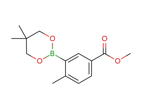 methyl 3-(5,5-dimethyl-1,3,2-dioxaborinan-2-yl)-4-methylbenzoate