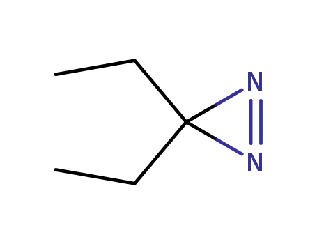 Molecular Structure of 13036-61-8 (3,3-Diethyl-3H-diazirine)