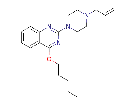 2-(4-allyl-1-piperazinyl)-4-pentyloxyquinazoline