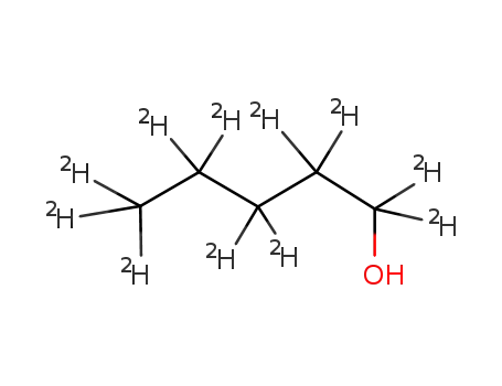 Molecular Structure of 126840-22-0 (1-Pentan-d11-ol)