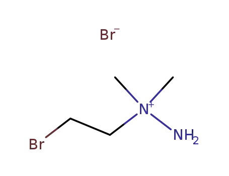 Molecular Structure of 14652-09-6 (N,N-DIMETHYL-(2-BROMOETHYL)HYDRAZINIUMBROMIDE)