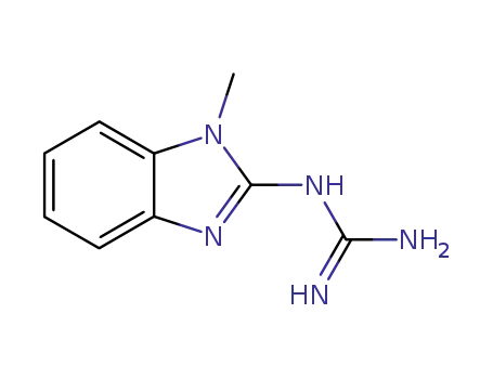 Guanidine, (1-methyl-1H-benzimidazol-2-yl)- (9CI)