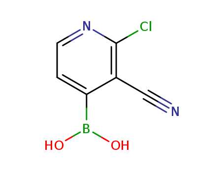 2-CHLORO-3-CYANOPYRIDIN-4-YLBORONIC ACID