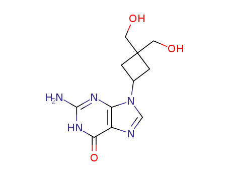 2-amino-9-[3,3-bis(hydroxymethyl)cyclobutyl]-3,9-dihydro-6H-purin-6-one