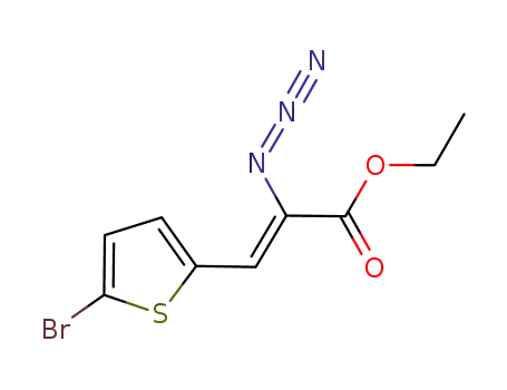 ethyl (Z)-2-azido-3-(5-bromo-2-thienyl)prop-2-enoate