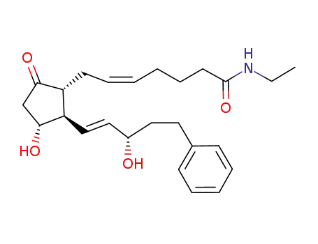 Molecular Structure of 1219032-20-8 (bimatoprost analogue e2)