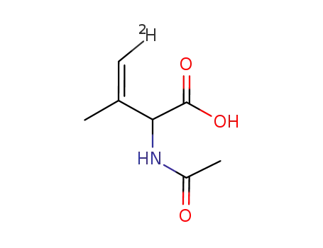 (Z)-(R,S)-<4-(2)H>-2-acetamido-3-methyl-3-butenoic acid