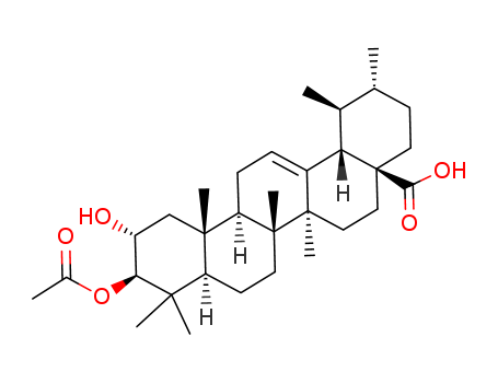 Urs-12-en-28-oic acid,3-(acetyloxy)-2-hydroxy-, (2a,3b)-