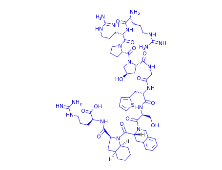 Molecular Structure of 130308-48-4 (HOE 140)