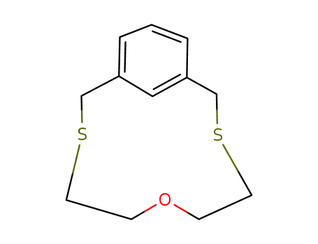 6-Oxa-3,9-dithiabicyclo[9.3.1]pentadeca-1(15),11,13-triene