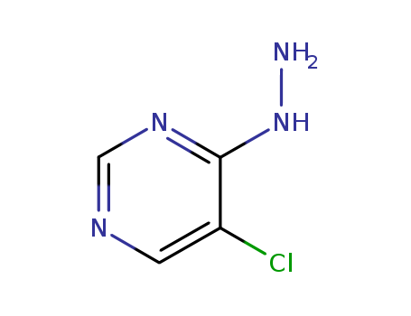 4(1H)-Pyrimidinone, 5-chloro-, hydrazone (9CI)
