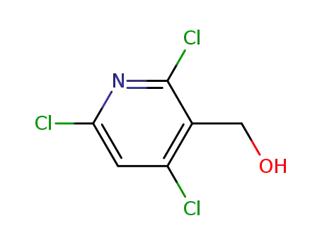 Molecular Structure of 1218994-36-5 ((2,4,6-trichloropyridin-3-yl)Methanol)