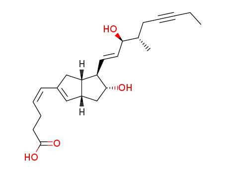 4,5,18,18,19,19-헥사데하이드로-16,20-디메틸-델타 6(9a)-9(O)-메타노-프로스타글란딘 I1