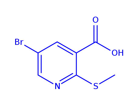 5-bromo-2-(methylthio)nicotinic acid