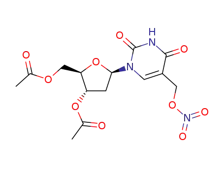 5-nitratomethylene-3',5'-di-O-acetyl-2'-desoxyuridine