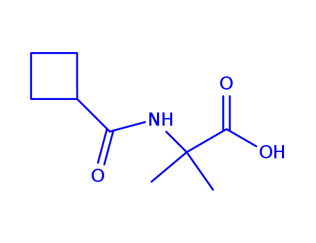 2-(Cyclobutanecarboxamido)-2-methylpropanoic acid