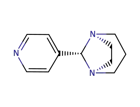 Molecular Structure of 13022-80-5 (8-(4-Pyridyl)-1,5-diazabicyclo[3.2.1]octane)