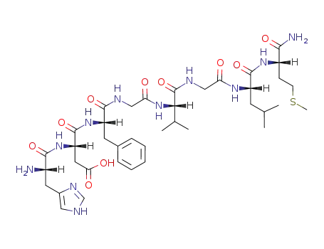 L-Methioninamide,
L-histidyl-L-a-aspartyl-L-phenylalanylglycyl-L-valylglycyl-L-leucyl-