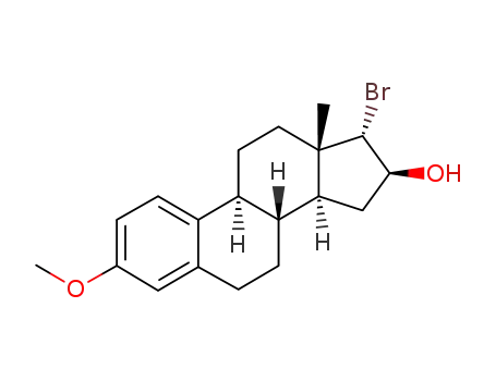 17α-bromo-3-methoxy-1,3,5(10)-estratrien-16β-ol
