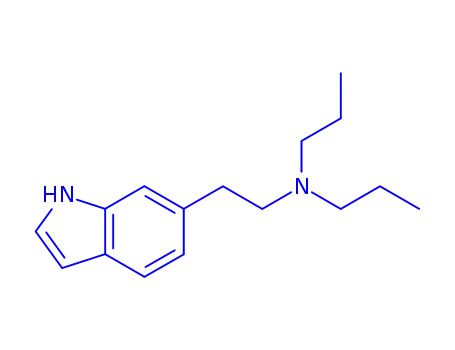 Molecular Structure of 122519-98-6 (6-(2-(di-n-propylamino)ethyl)indole)