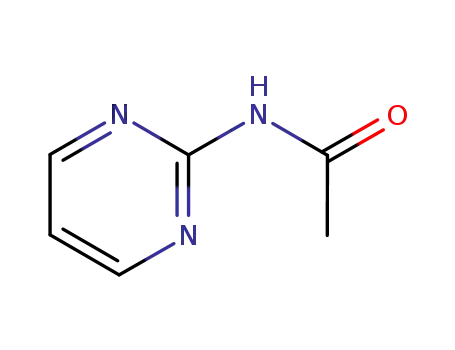 Molecular Structure of 13053-88-8 (Acetamide, N-2-pyrimidinyl- (8CI,9CI))